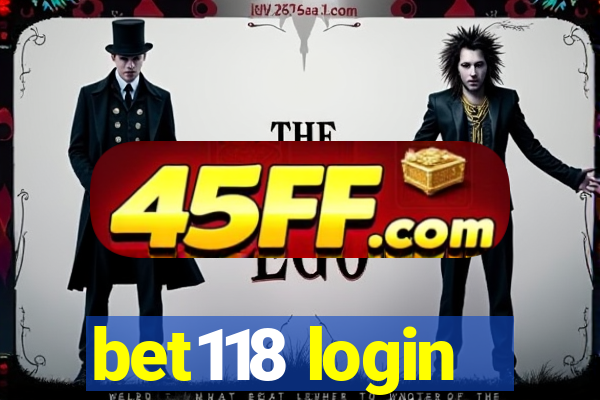 bet118 login